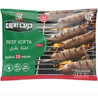 كفتة بقري المراعي - 25 قطعة